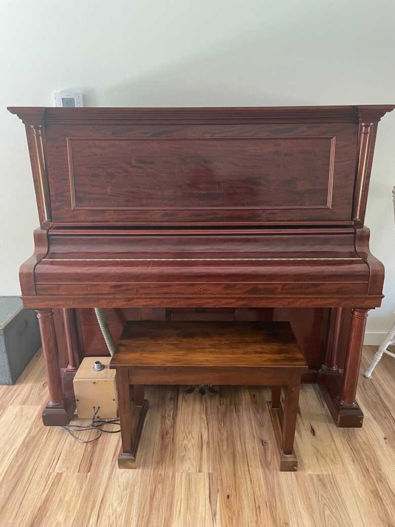 A.B. Chase Upright Player Piano, FULLY RESTORED!
